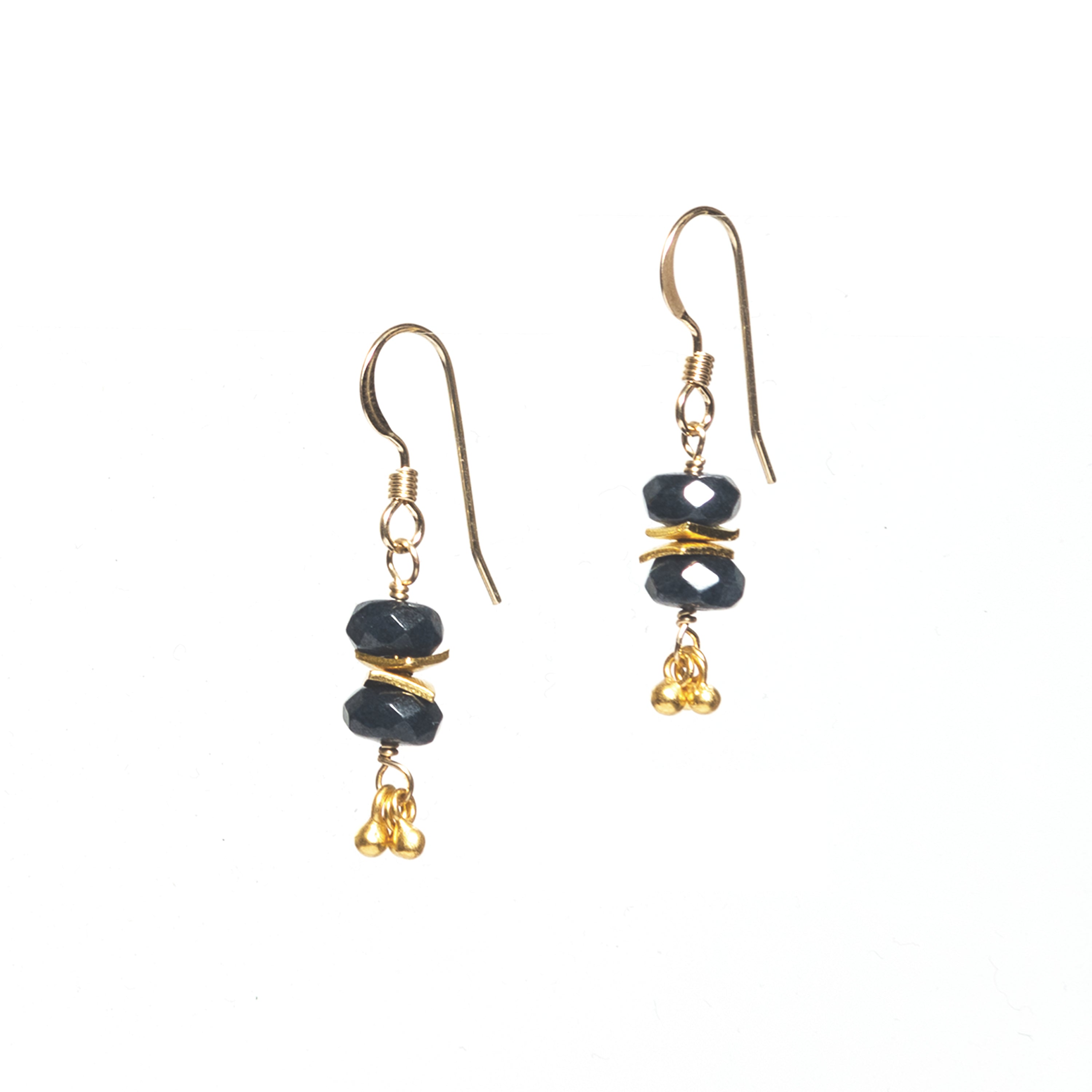 Buy Gold Plated Double Dome Short Drop Earring - Accessorize India
